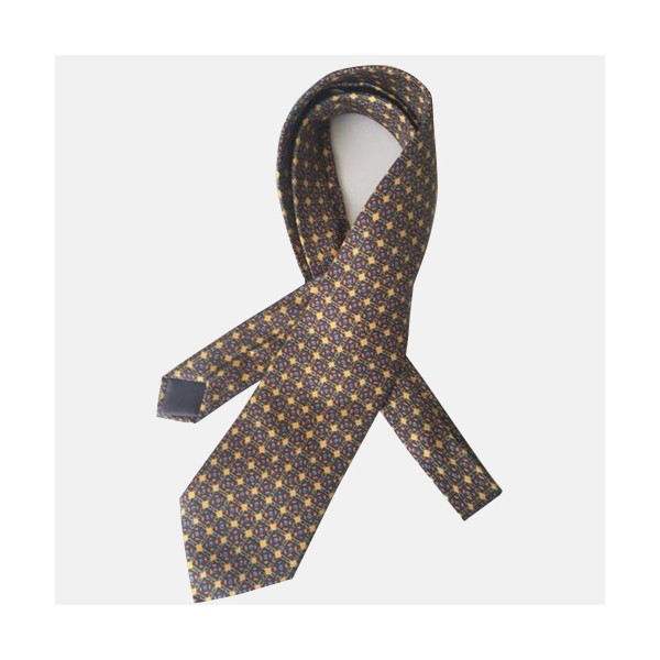 ✨HERMES   MENS  NECKTIE BROWN  -  에르메스 남성용 넥타이 브라운