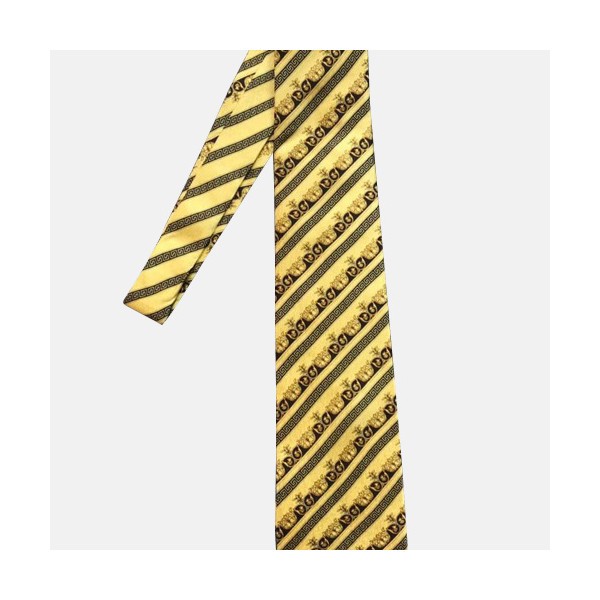 ✨VERSACE   MENS  NECKTIE  YELLOW  - 베르사체  남성용 넥타이 옐로우