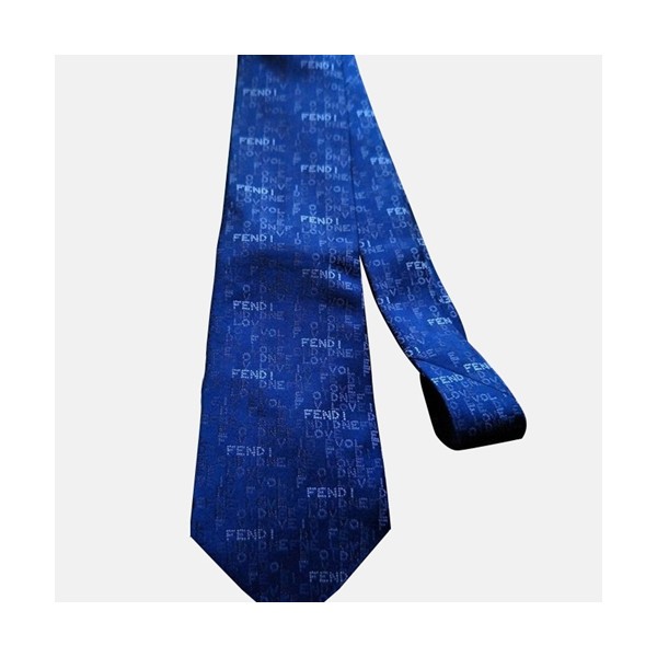 ✨FENDI   MENS  NECKTIE BLUE -  펜디 남성용 넥타이  블루 -FENN001