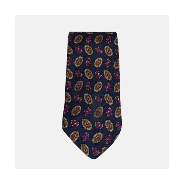 ✨MCM  MENS  NECKTIE  NAVY  -  엠씨엠 남성용 넥타이 네이비