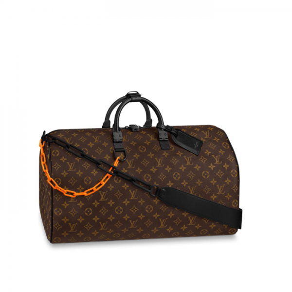 ✨Louis Vuitton 2019 Monogram Keepall Bag,50cm - 루이비통 2019 모노그램 키폴 남여공용 여행가방,M44471,LOUB1413 ,50 cm,브라운