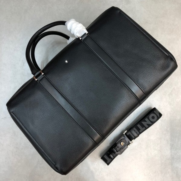 ✨Mont Blanc 2019 Mens Bag,43CM - 몽블랑 2019 남성용 여행가방 MBB0003,43CM,블랙