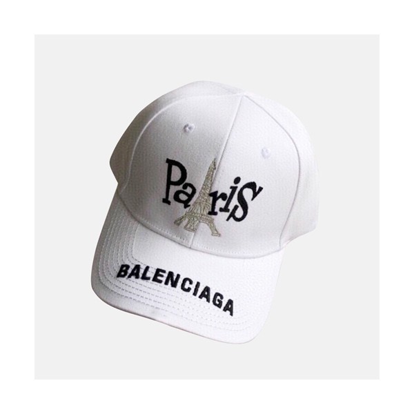 ✨Balenciaga 2020 Mm / Wm Cap - 발렌시아가 2020 남여공용 모자 BALM0027, 화이트
