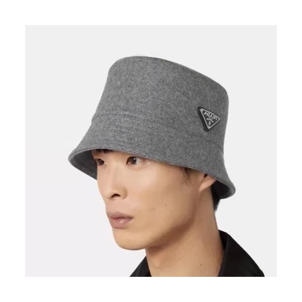 ✨Prada 2020 Mm / Wm Cap - 프라다 2020 남여공용 모자 PRAM0014, 그레이