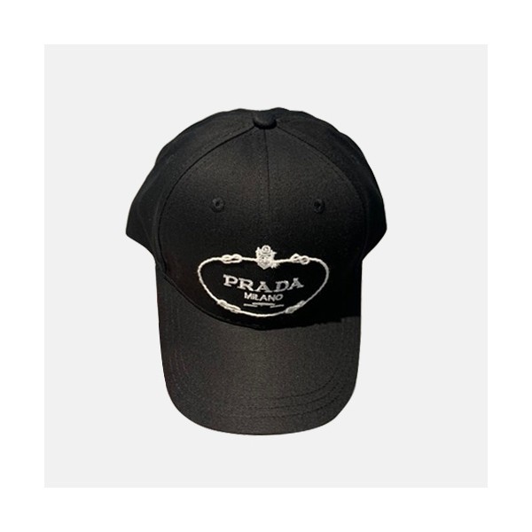 ✨Prada 2020 Mm / Wm Cap - 프라다 2020 남여공용 모자 PRAM0016, 블랙