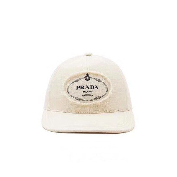 ✨Prada 2020 Mm / Wm Cap - 프라다 2020 남여공용 모자 PRAM0017, 화이트