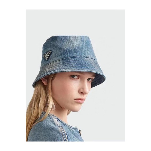 ✨Prada 2023 Mm / Wm Cap - 프라다 2023 남여공용 모자 PRAM0020, 블루