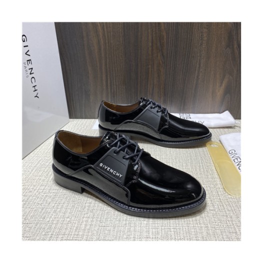 ❤Givenchy 2021 Men's Leather Derby Shoes,GIVS0182 - 지방시 2021 남성용 레더 더비슈즈,Size(240-270),블랙