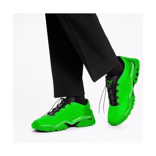✨루이비통  남성 Millenium 런닝 슈즈 lou03838x Size(38 - 44) 네온그린 - Louis Vuitton  Men's Millenium Running Shoes Neon-green