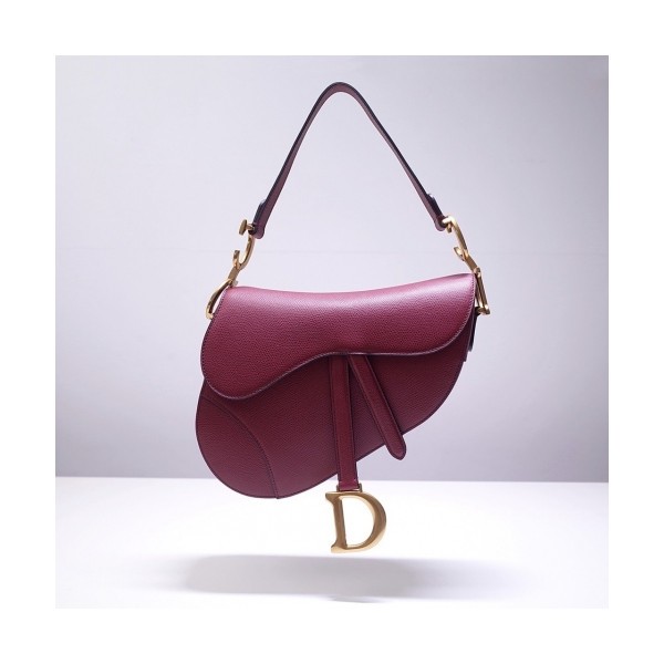 ✨디올  여성 클래식 새들백 Size(19.5cm/25.5cm) 레드 - Dior   Women's Classic Saddle Bag Dio01637x Red
