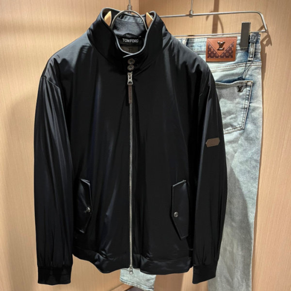 ✨톰포드 남성 캐쥬얼 블랙 자켓 - Mens Black Jackets - tomf0043x