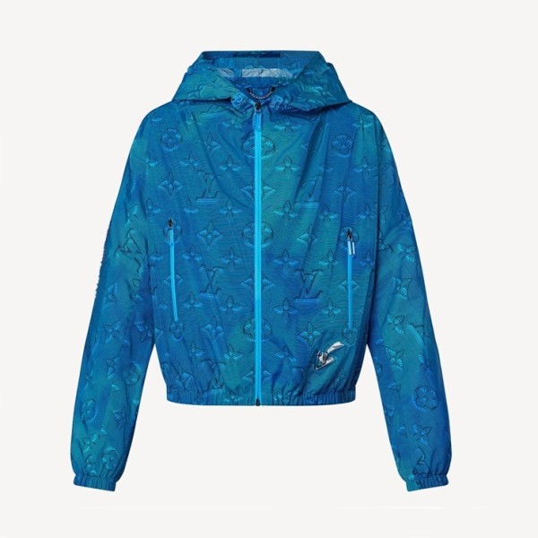 ✨루이비통 남성 블루 후드자켓 - Mens Blue Jackets - lou04017x