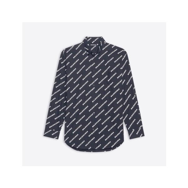 ✨발렌시아가 트렌디 남성 블랙 셔츠 - Mens Black Tshirts - bal01362x