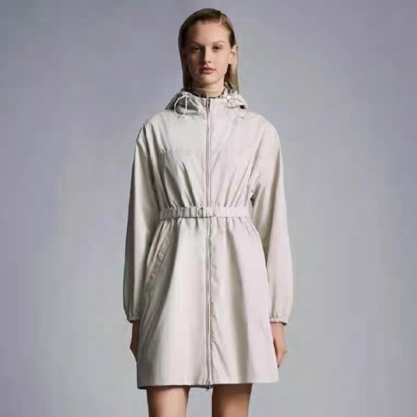 ✨몽클레어 여성 미니멀 베이지 코트 - Moncler Ladys Beige Coats - moc02469x