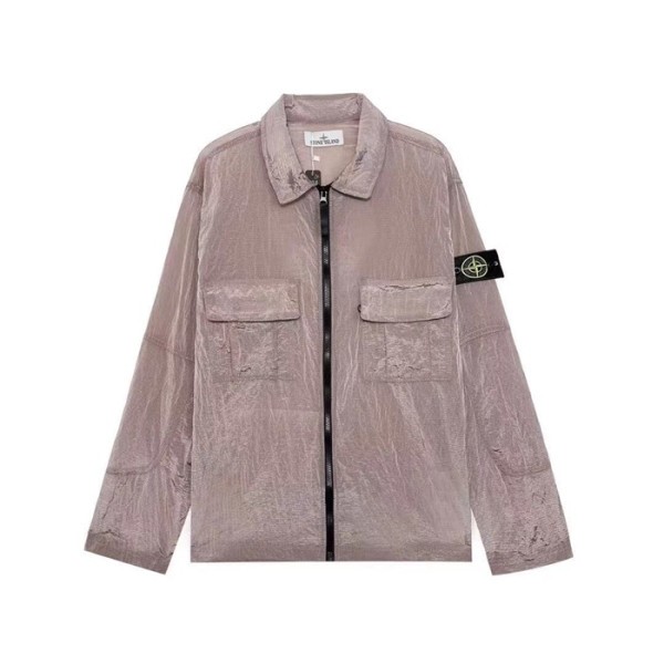 ✨스톤아일랜드 남성 캐쥬얼 핑크 자켓 - Mens Pink Jackets - sto0465x