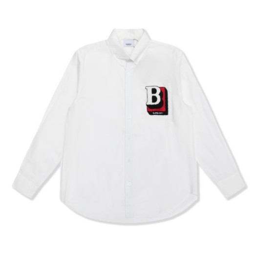 ❤버버리 남성 클래식 화이트 셔츠 - Mens White Tshirts - bur04286x