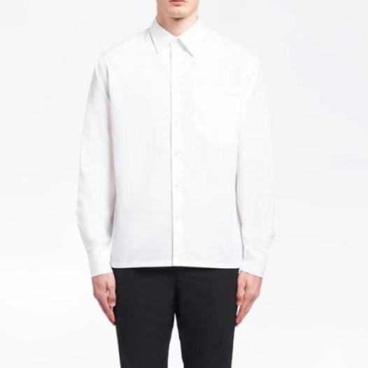 ❤프라다 남성 모던 화이트 셔츠 - Mens White Tshirts - pra02672x