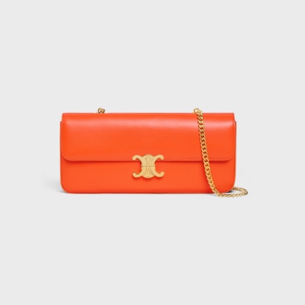 ✨셀린느 여성 Triomphe 오렌지 숄더백 - Womens Orange Shoulder Bag - cel0383x