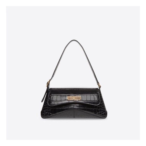 ✨발렌시아가 여성 시그니처 블랙 숄더백 - Womens Black Shoulder Bag - bal01517x