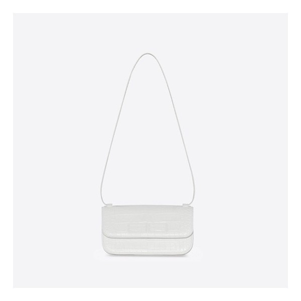 ✨발렌시아가 여성 Gossip 화이트 숄더백 - Womens White Shoulder Bag - bal01521x