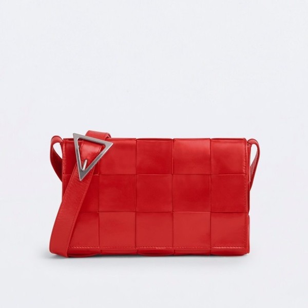 ✨보테가 여성 레드 카세트백 - Womens Red Cross Bag - bv0287x