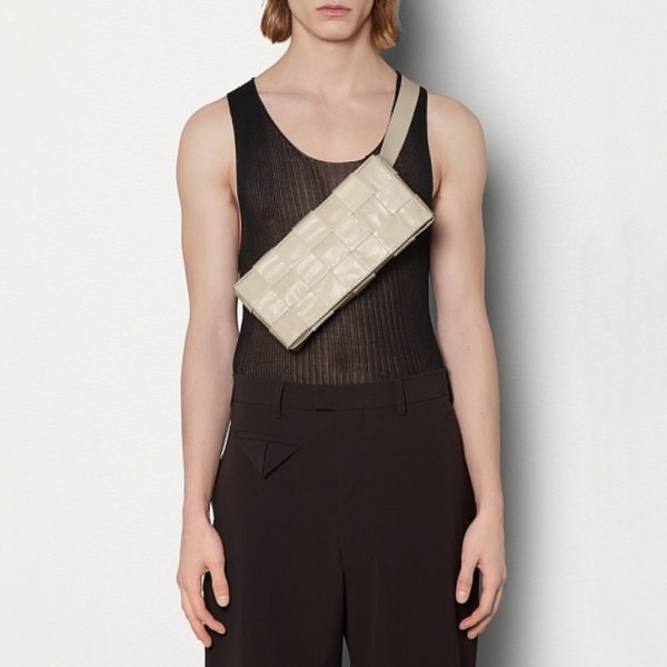 ✨보테가 남성 아이보리 카세트백 - Mens Ivory Cassette Bag - bv0343x