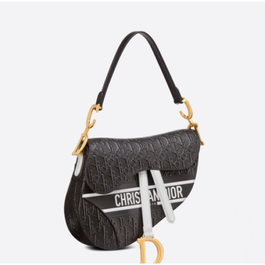❤디올 여성 블랙 새들백 - Womens Black Saddle Bag - dio01916x