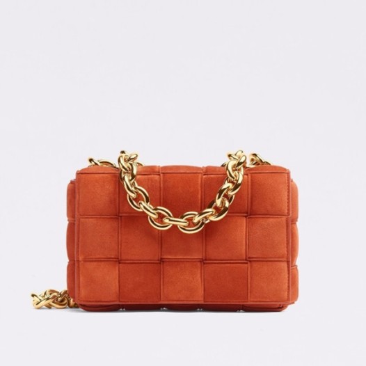 ❤보테가베네타 여성용 오렌지 카세트백 - Womens Orange Cassette Bag - bv0381x