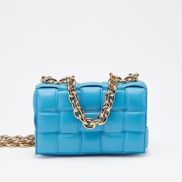 ✨보테가베네타 여성용 블루 카세트백 - Womens Blue Cassette Bag - bv0393x