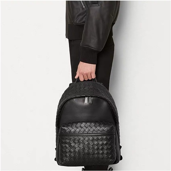 ✨보테가 남성 클래식 블랙 백팩 - Mens Black Back Pack - bv0404x