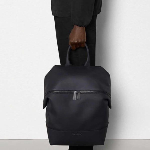 ✨보테가 남성 클래식 블랙 백팩 - Mens Black Back Pack - bv0406x