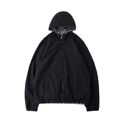 ❤디올 남성 클래식 블랙 양면 자켓 - Mens Black Jackets - dio01925x