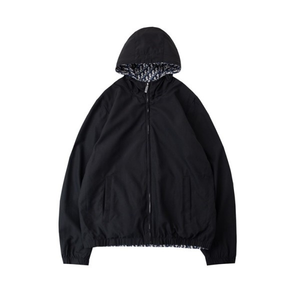 ✨디올 남성 클래식 블랙 양면 자켓 - Mens Black Jackets - dio01925x