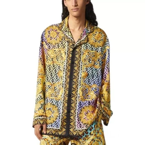 ✨베르사체 남성 옐로우 셔츠 - Mens Yellow Tshirts - ver0918x