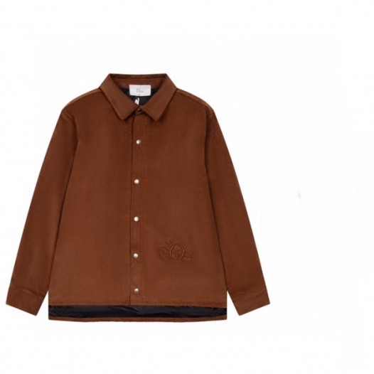 ❤디올 남성 클래식 브라운 셔츠 - Mens Brown Tshirts - dio02033x