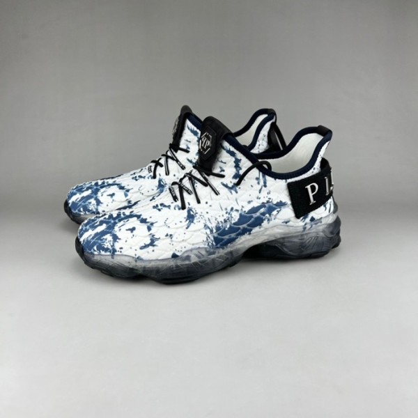 ✨필립플레인 남성 캐쥬얼 블루 운동화 - Mens Blue Shoes - phi0156x