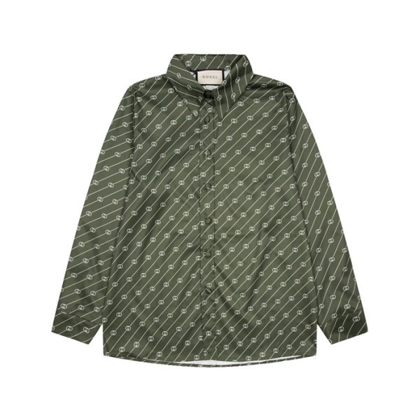 ✨구찌 남성 트렌디 그린 셔츠 - Mens Green Tshirts - guc05097x