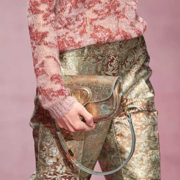 ✨디올 여성 블루 바비백 - Dior Womens Blue Bobby Bag - dio02079x