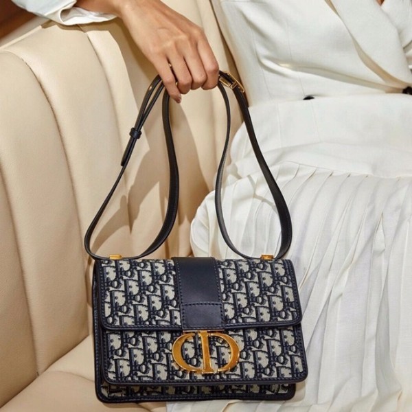 ✨디올 여성 오블리크 30몽테뉴 - Dior Womens Navy Montaigne - dio02106x