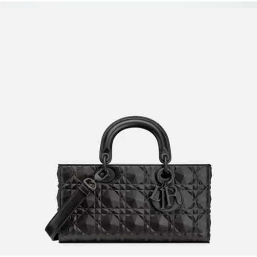 ❤디올 여성 블랙 다이아몬드 디조이 백 - Dior Womens Black D-Joy Bag - dio02115x