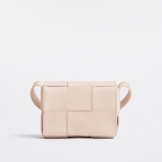 ❤보테가베네타 여성용  베이지 미니 카세트백 - Womens Beige Cassette Bag - bv0422x