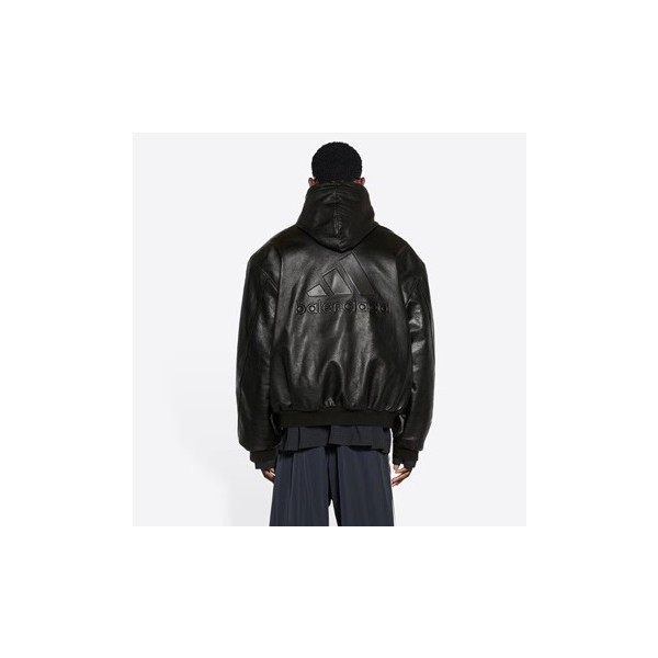 ✨발렌시아가 남성 블랙 후드 자켓 - Mens Black Jackets - bal01690x
