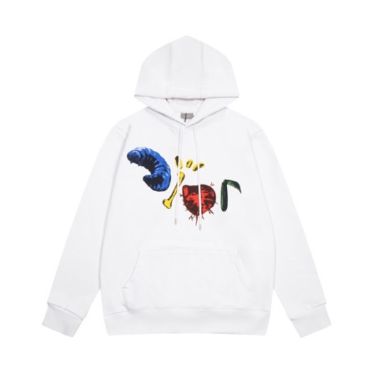 ❤디올 남자 베이직 화이트 후드티 - Mens White Hoodie - dio02142x