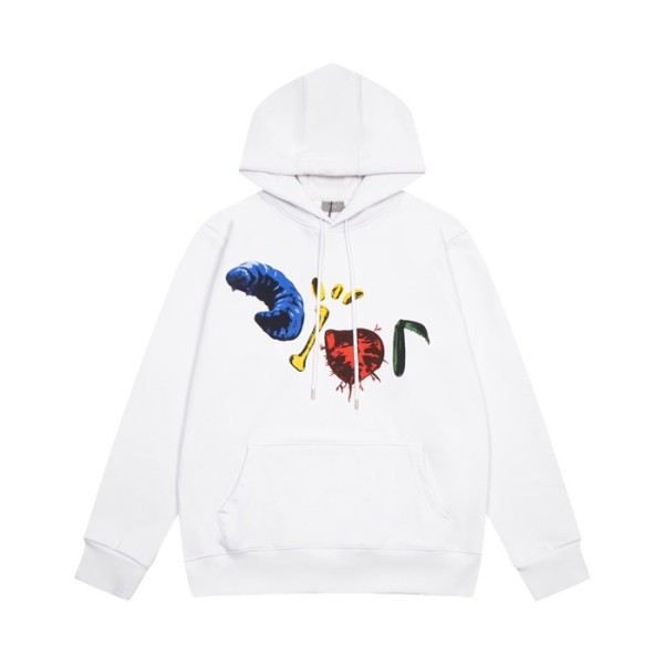 ✨디올 남자 베이직 화이트 후드티 - Mens White Hoodie - dio02142x