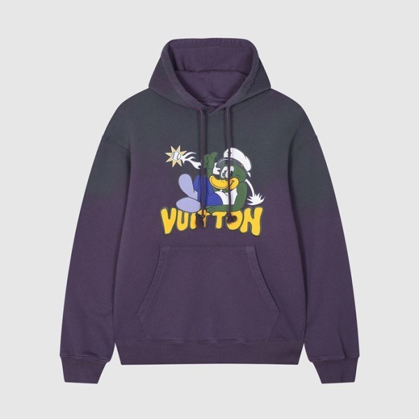 ✨루이비통 남/녀 베이직 퍼플 후드티 - Louis vuitton Unisex Purple Hoodie - lou05264x