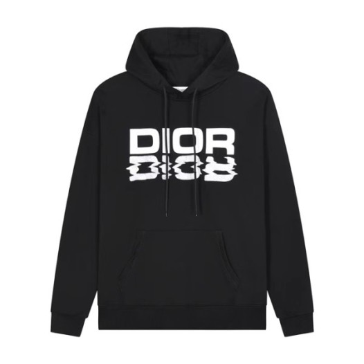 ❤디올 남자 베이직 블랙 후드티 - Dior Mens Black Hoodie - dio02145x