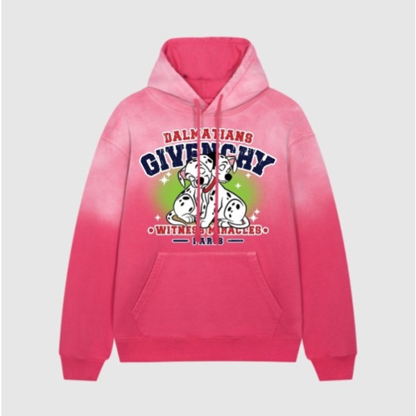 ✨지방시 남/녀 핑크 후드티 - Givenchy Unisex Pink Hoodie - giv0859x