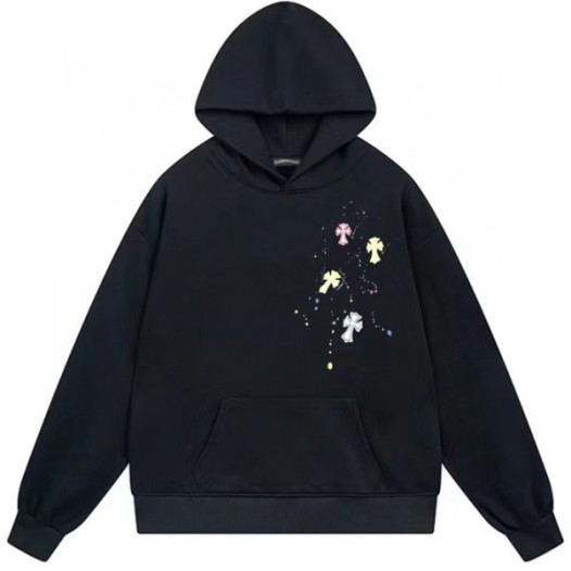 ❤크롬하츠 남/녀 블랙 후드티 - Chrom hearts Unisex Black Hoodie - Chr0462x