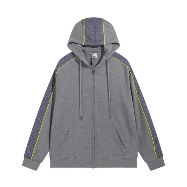 ✨버버리 남성 클래식 그레이 후드티 - Burberry Mens Gray Hoodie - bur04521x