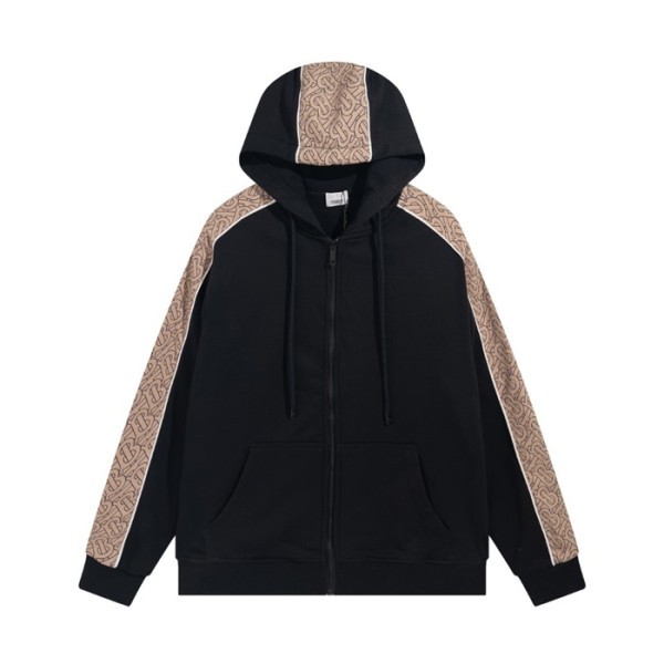 ✨버버리 남성 클래식 블랙 후드티 - Burberry Mens Black Hoodie - bur04523x
